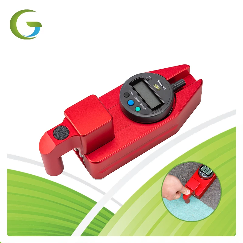 Laboratory Road Marking Paint Film Line Detect Gauge Road Marking Thickness Gauge Tester