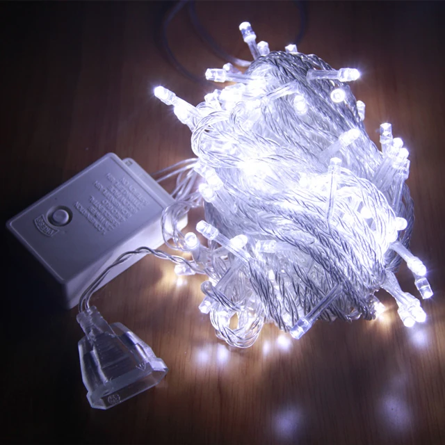 Waterproof Outdoor Home 10M 20M 30M 50M 100M LED Fairy String Lights Wedding Party Festival Christmas Decoration Light