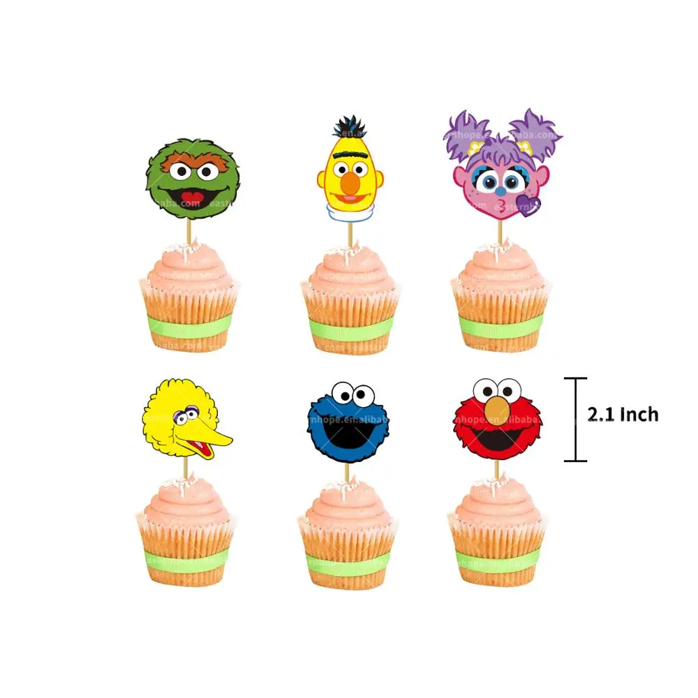 
Sesame-Street Birthday Party Decoration Kit, Banner Balloons Kids Elmo Birthday Party Supplies 