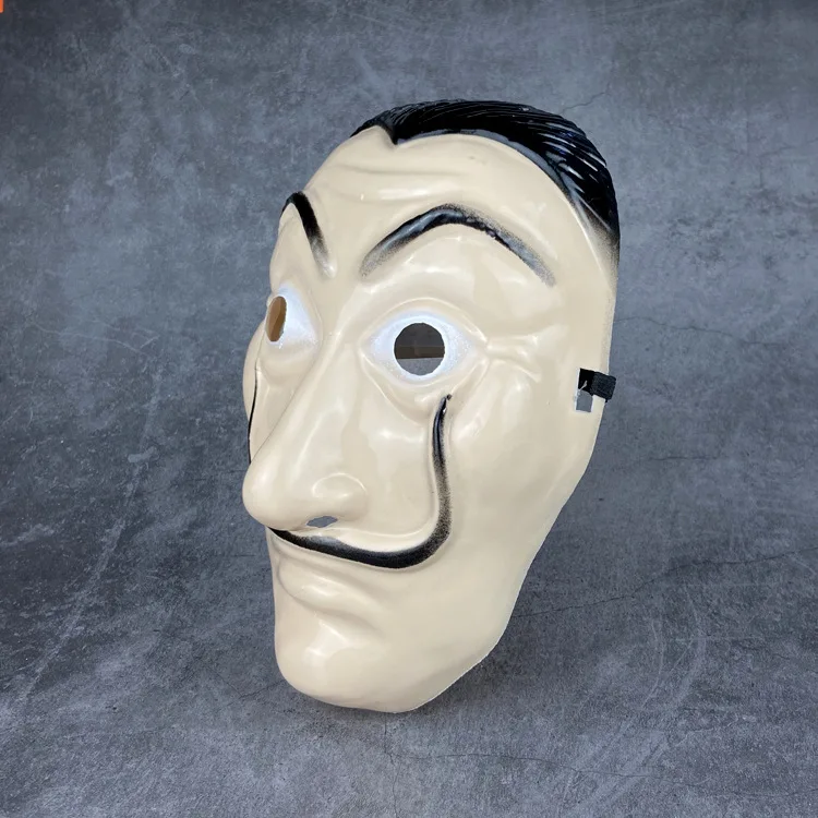 2022 wholesal money heist mask Spaihalloween decorations la casa de papel hood case money heist moface mask Party Party supplies
