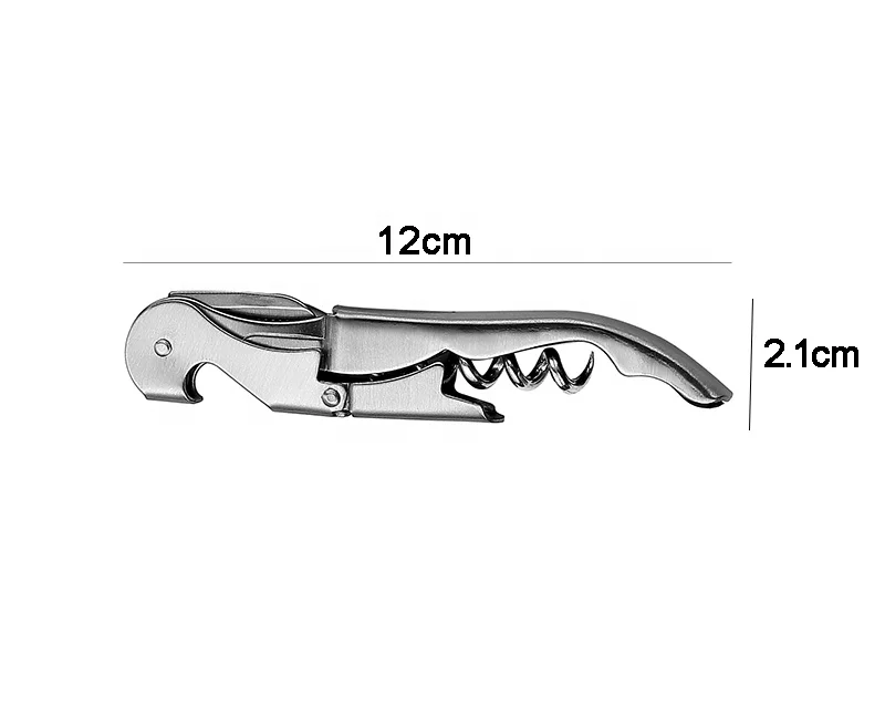 
High Quality Metal Stainless Steel Seahorse Shape Wine Corkscrew Beer Bottle Opener 