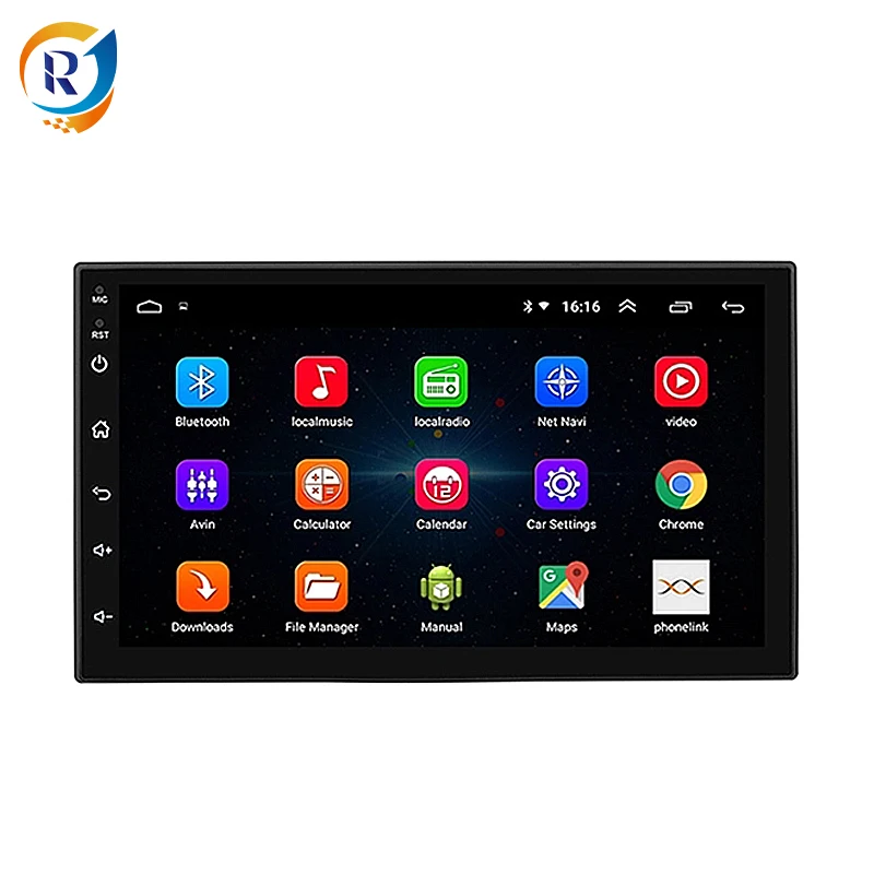  Mp5 bt Av монитор автомобиля 7 дюймов Android 10 для контроля уровня сахара в крови с входного сигнала hd