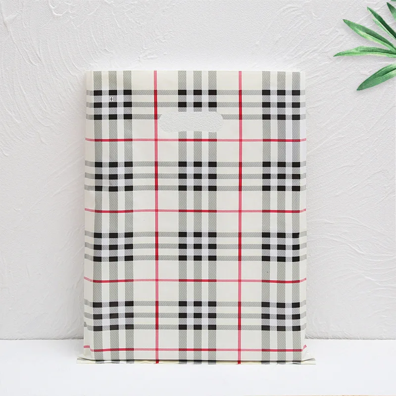 transparent plastic bag packaging