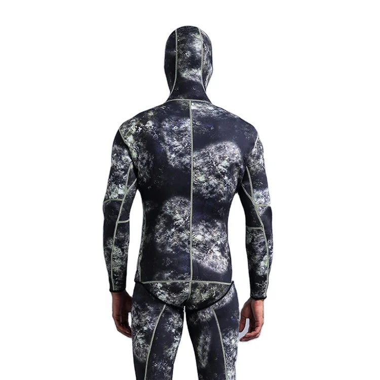 Diving Suit Camo One Piece Wetsuit Hood 2mm Boots Neoprene Custom 5 mm Wetsuit Dryer Vest Neoprene Swim Suit