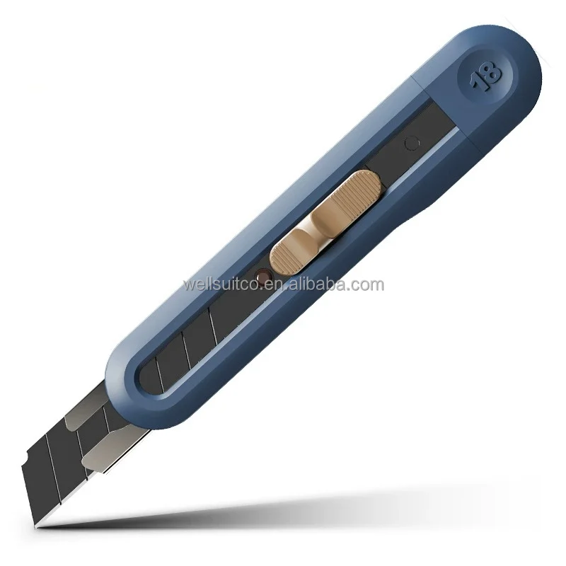 Utility knife Wholesale black edge wallpaper knife delivery open box paper knife art sharpener