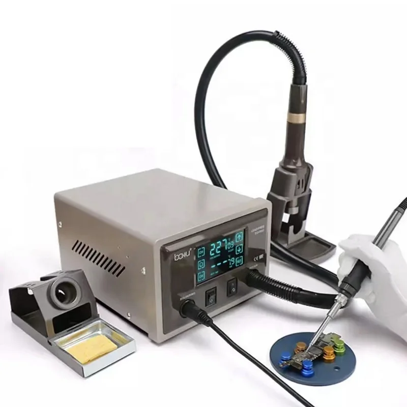 BAKU BA-9852 Digital ESD Hot Air Gun Soldering Station Welding Solder Iron Mobile Phone repair