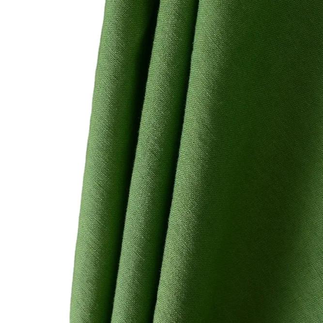 2022 Stock Rts Summer Woven Plain Yarns Short Sleeve Shirting Dresses Blouse Cotton Linen Blend Fabric