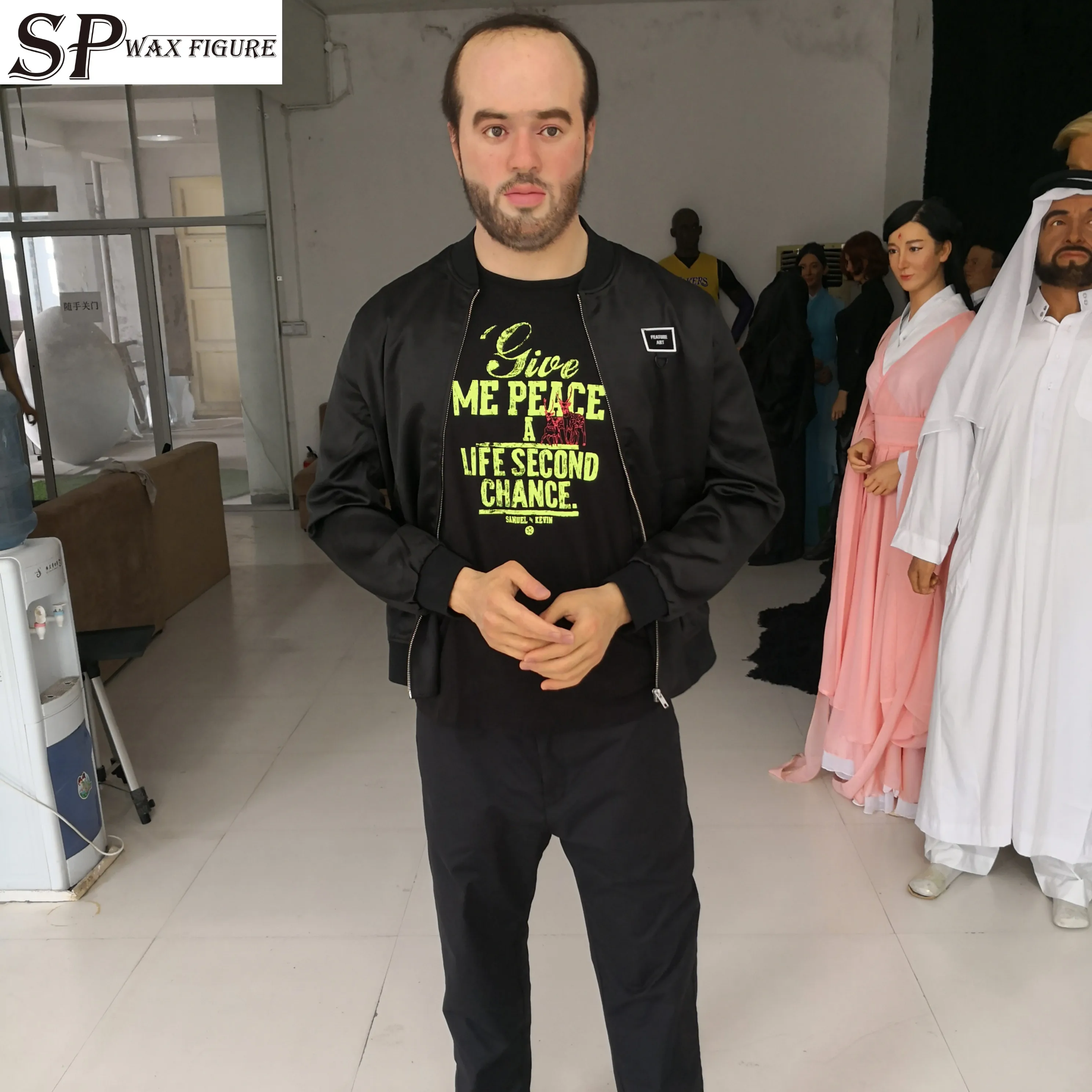 
Realistic middle east human lifesize rubber silicone statue, celebrity mannequin, Silicone Mannequin 