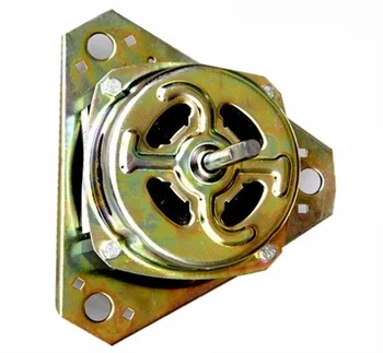 Washing machine dehydrating AC motor