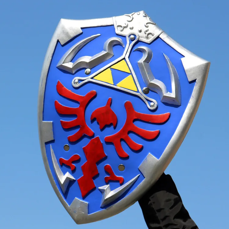 Factory direct sales high quality PU zelda swords cosplay  anime toy swords zelda shield sword and shield toy