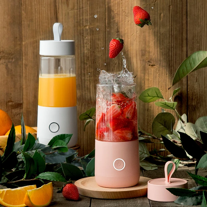 2021 новая стильная портативная электрическая соковыжималка для лимона, апельсина, автоматическая соковыжималка для фруктов, беспроводной блендер для путешествий