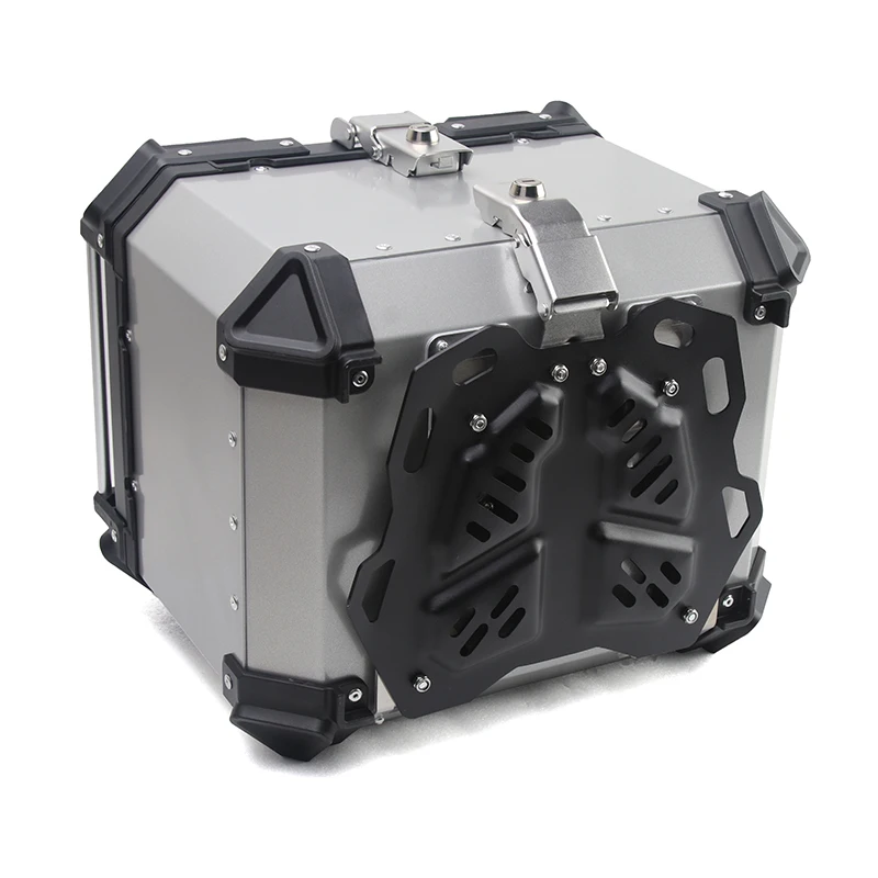 38L/35L/36L Motorcycle Top Box Trunk Helmet Storage Box Motorcycle Tail Boxes Aluminum Alloy