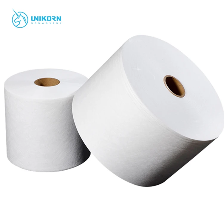 White Breathable Fabric Cloth Filter Layer Protection Melt Blown Cloth Filter Material Non-woven Fabric