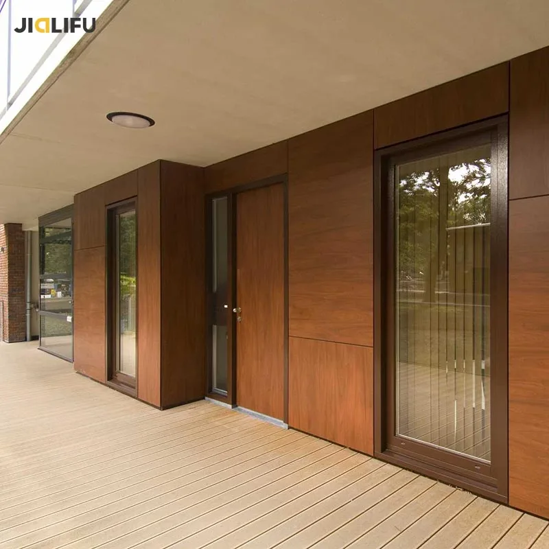 
Outdoor decorative insulation fireproof compact HPL wall board 