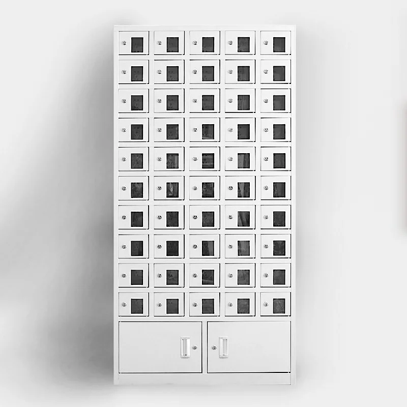 Double locked Cell phone charging locker timer switch for examination room