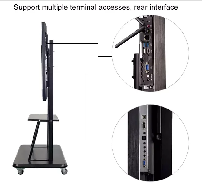 2024 Science Education Equipment Teaching All-in-one Smart Interactive Whiteboard Electronic Teaching Board