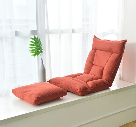 TS Factory Direct Foldable Lazy Sofa: Versatile Seating for Single, Balcony, Window, Bed, Floor -Your Go-to Computer Chair