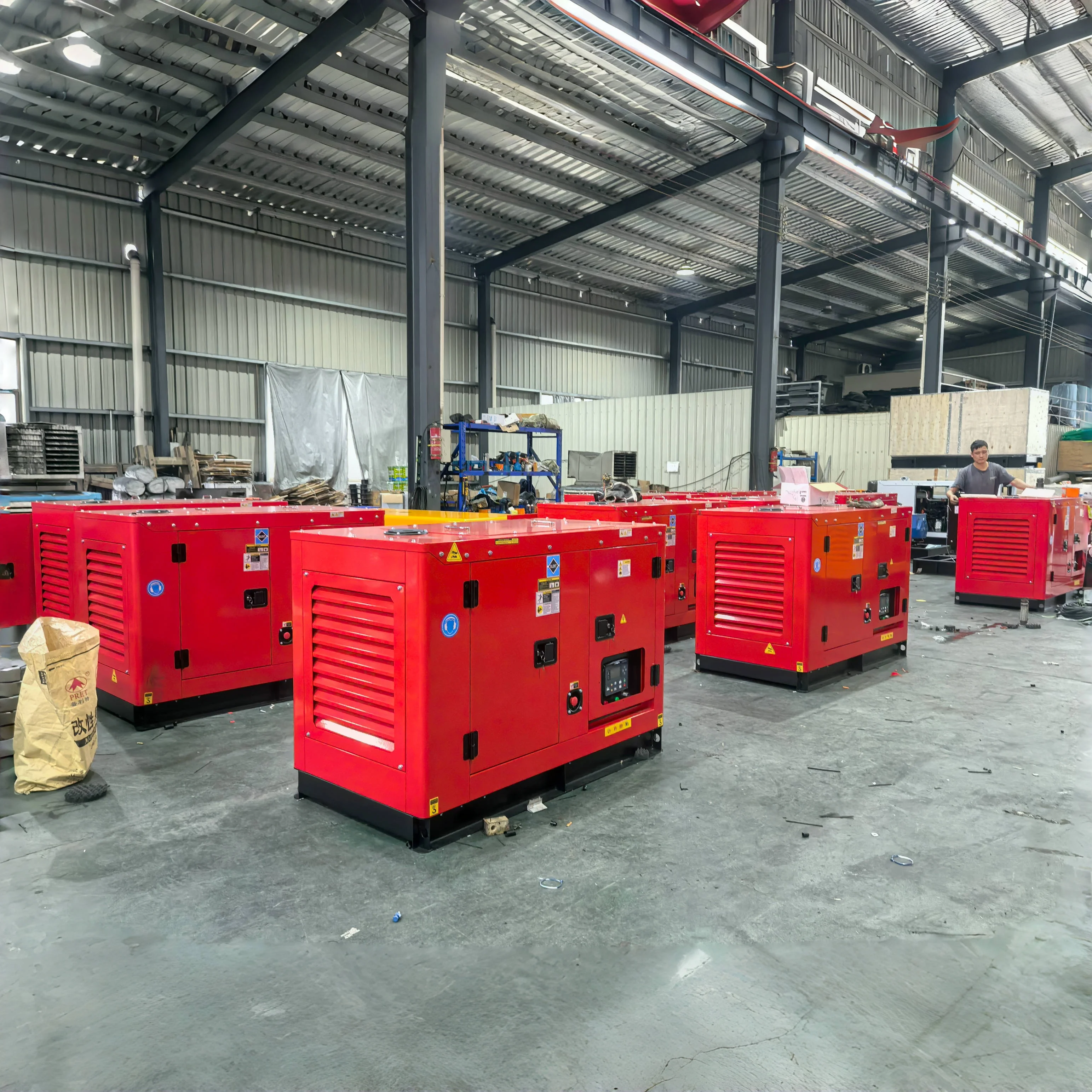 20kva 20kw 30kva 40kva 50kva 100kva 50/60 Гц переменного тока трехфазный дизельный генератор pks двигатель для дома водяное охлаждение дизель-генераторы