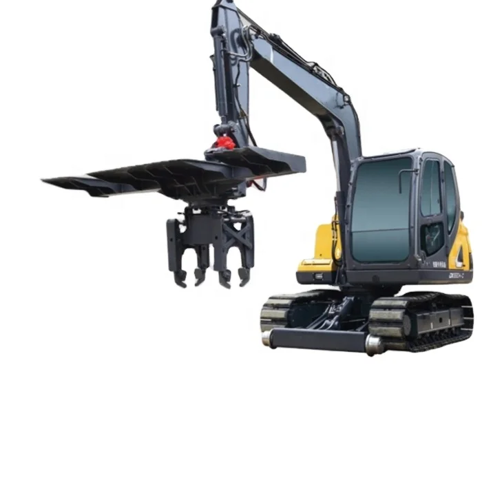 customized excavator wheel Sleeper changer replacement fixture machine Railway maintenance equipment high speed rail way