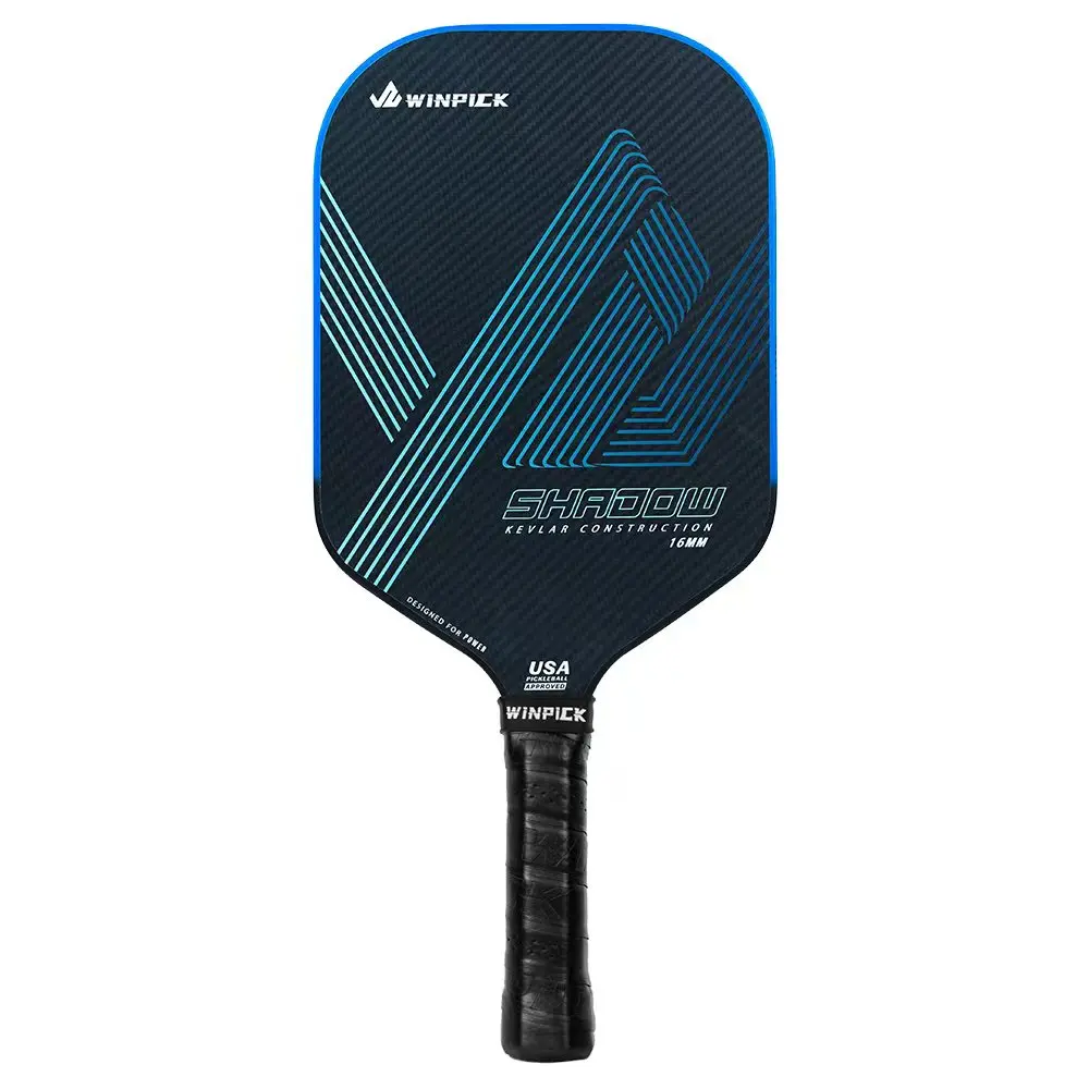 Подгонянная ракетка Kevlar Pickleball Paddle Gen3 USAPA с ПП сотовым сердечником из углеродного волокна