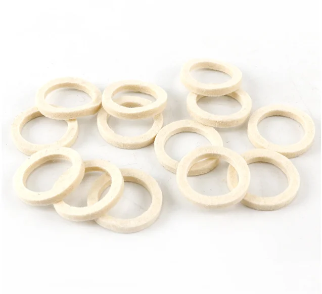 round ring felt seal washer oil seal pads wool felt seal gaskets for mechanical