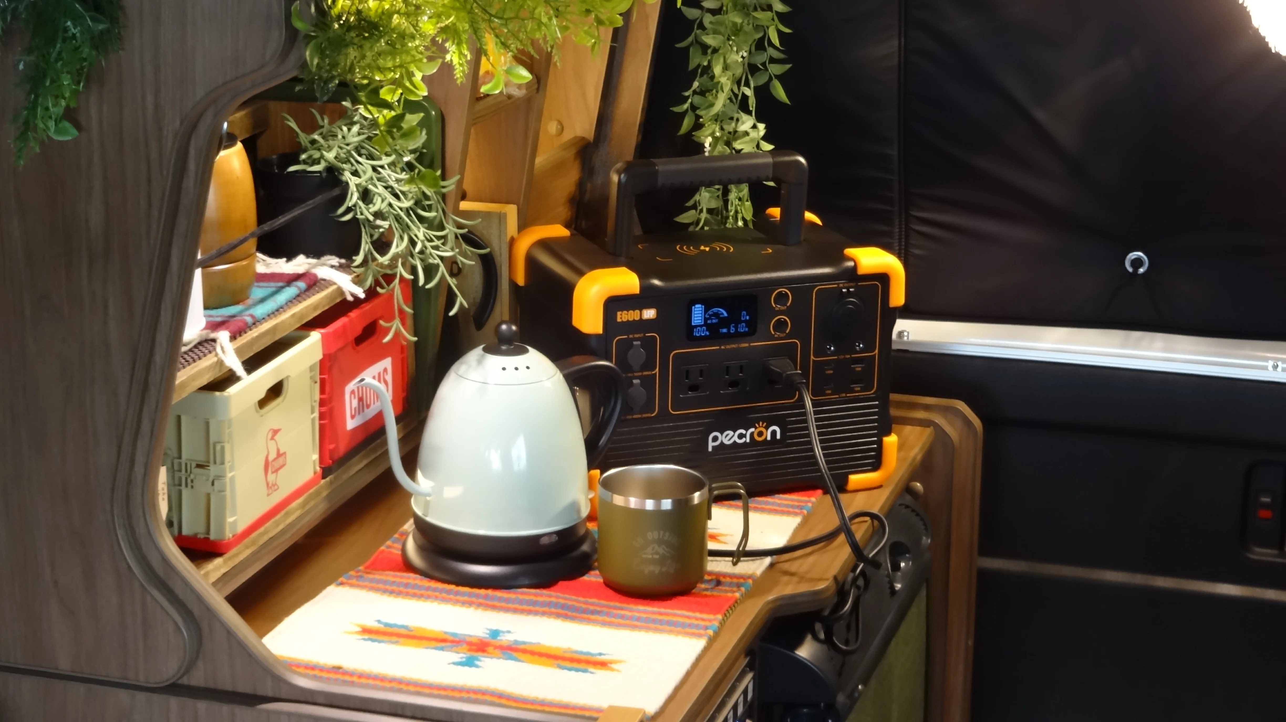 Pecron E600LFP Power Station Home , Superior Fast Charge Solar Generator, Emergency Power Supply for Outdoor