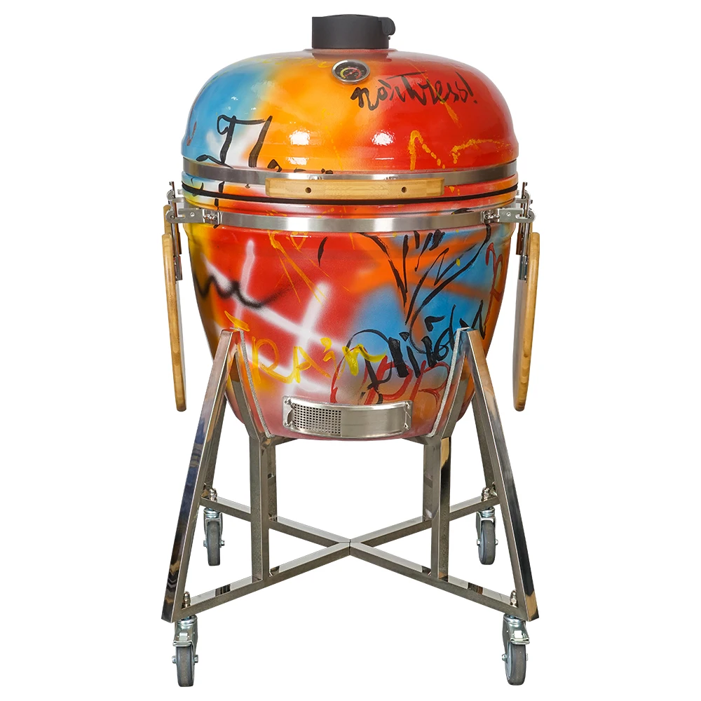 SEB KAMADO 26 inch XX Large Outdoor Oven and Grill Kamado Bbq Smoker Barbeque Egg Bbq Parilla Ceramic Kamado