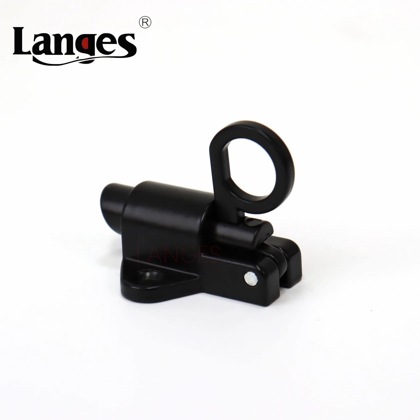 Closest Aluminum Alloy Safety Lock Garden Wooden Self-closing Door Spring Load Bolt Latch With Screw