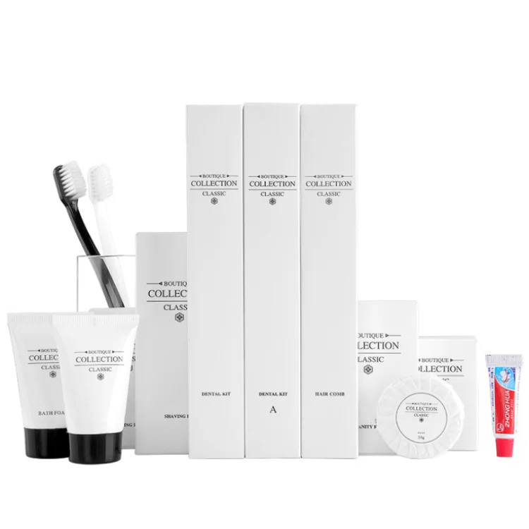 Luxury hotel amenities set / Aminities Hotel Disposable Toiletries Set