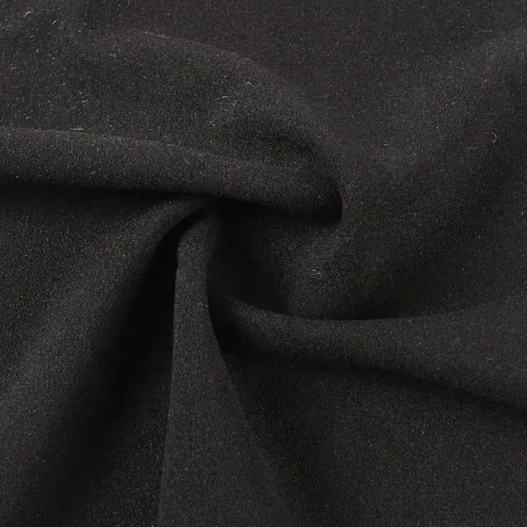 Factory price custom high quality 95 poly 5 spandex recycling polyester knit fabric sys moss recycled scuba crepe fabric