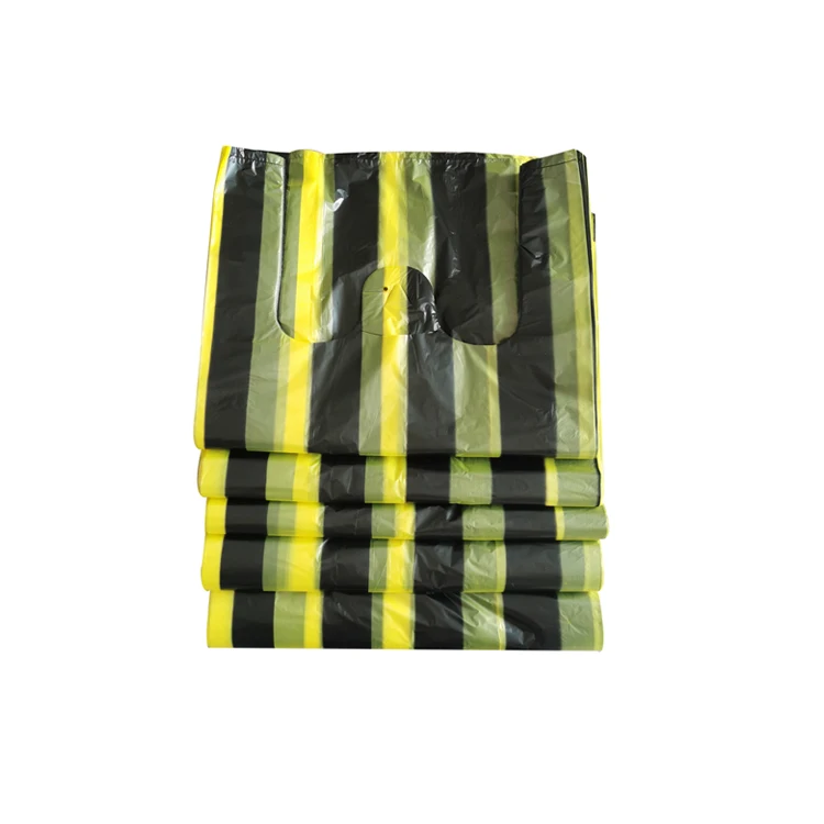 Wholesale stripped Trash Bags Bolsas De Basura Garbage Bag Sachet En Plastique Plastic Bin Liners Sacos De Lixo Rubbish Bag