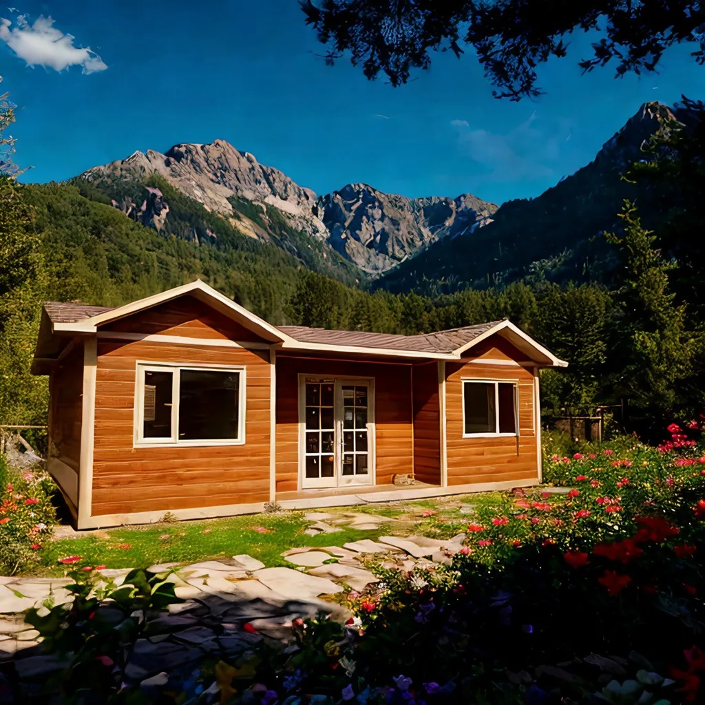 Custom House 20ft & 40ft Mobile Steel Structure Flat Pack Sandwich Panel for Office & Kiosk Use Handsome Mobile House