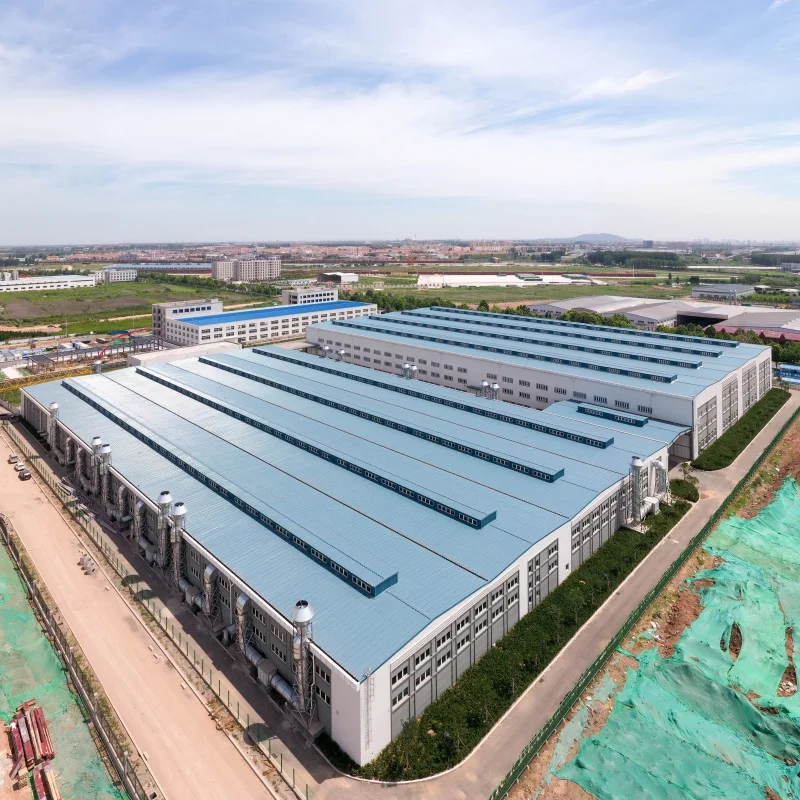 Industrial-Style Prefabricated Workshop Steel Structure Modern Light Design Factory Cheap Price Storage Warehouse