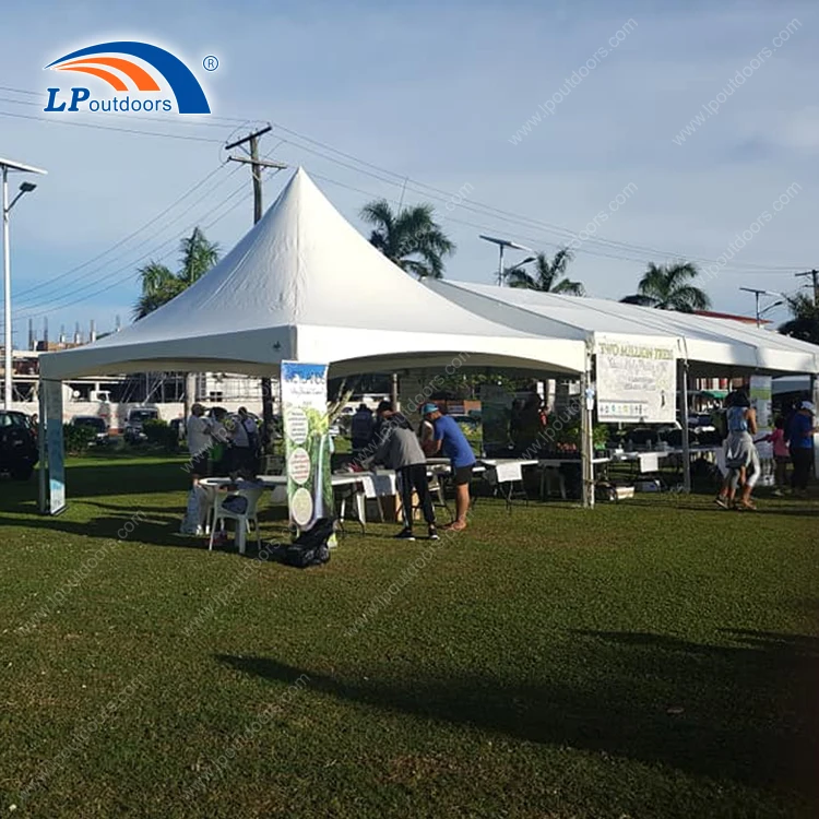 20x20ft Aluminium Exhibition Tents High Peak Frame Marquee Tent For Trade Show