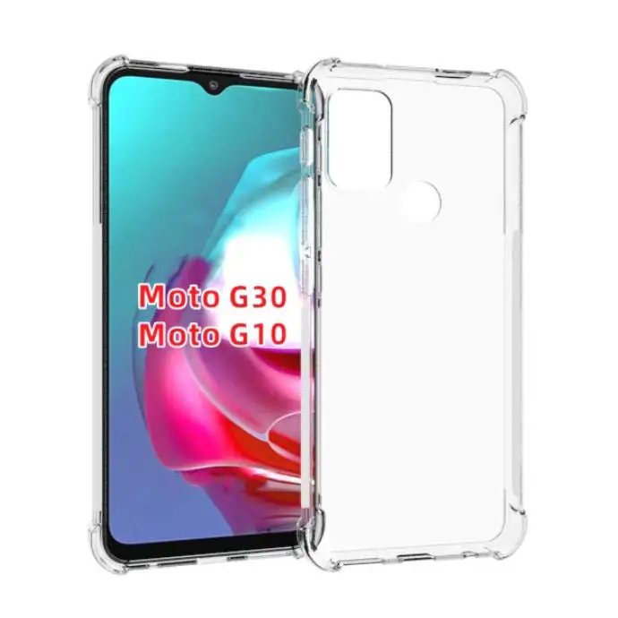 Прозрачная Противоударная задняя крышка для мобильного телефона Motorola Moto G Power G Play G Stylus 202 акриловый чехол для телефона Moto G30 G10