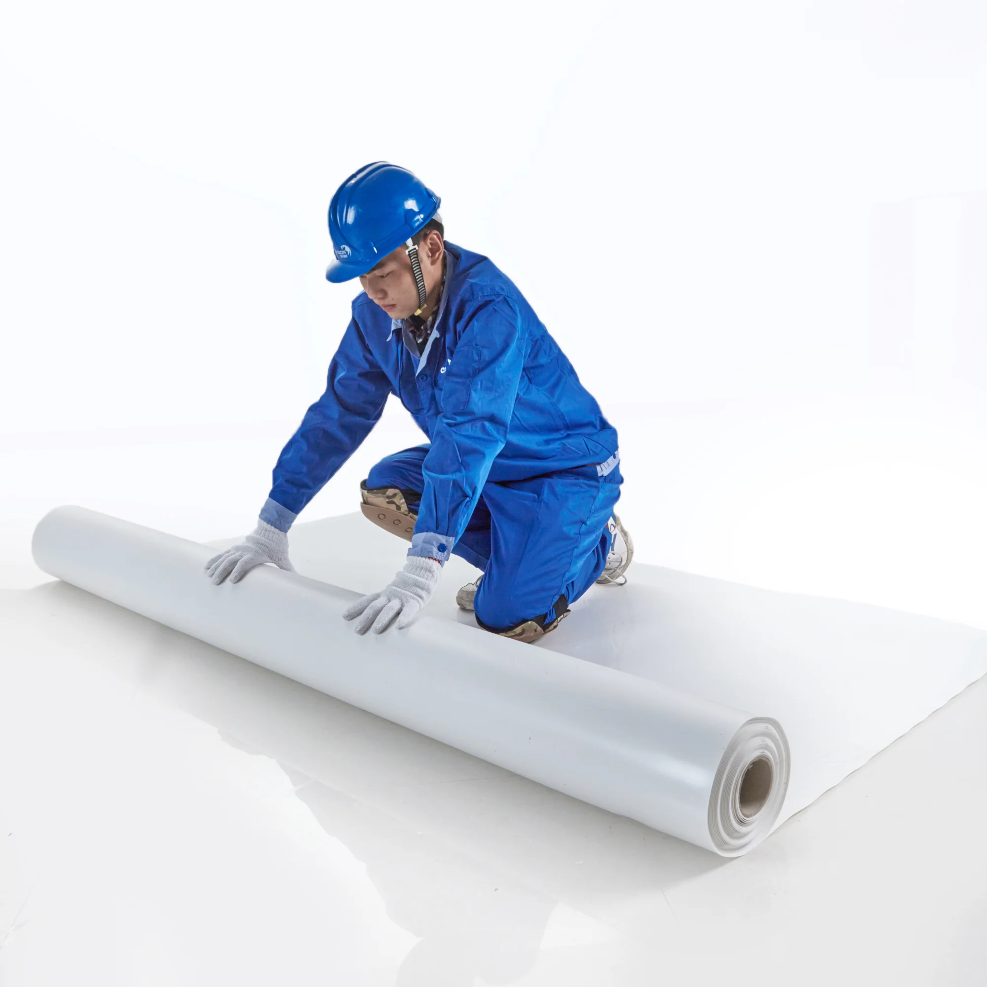 Hot Sale Roofing Single Ply Roof Waterproof Waterproofing Membrane Pvc Homogeneous