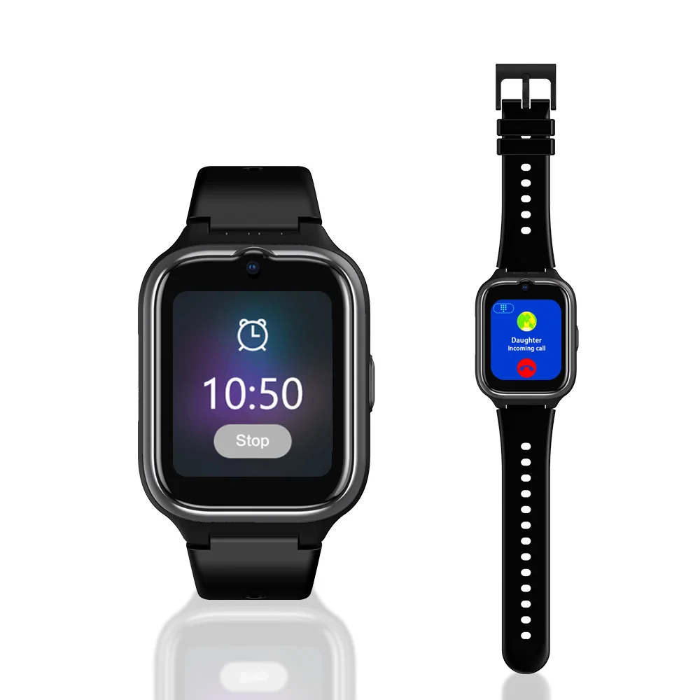 2024 elderly monitoring smartwatch VSW16 Health Remind GPS Tracking 4G Video Call Geo-Fence Class Disable Eldearly