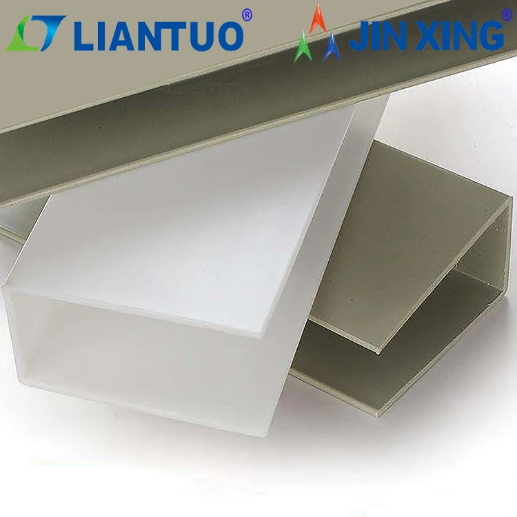 Liantuo Good Factory Price Manufacturer Extruded PP U Shape Channel Easy Installation Custom Plastic Profile