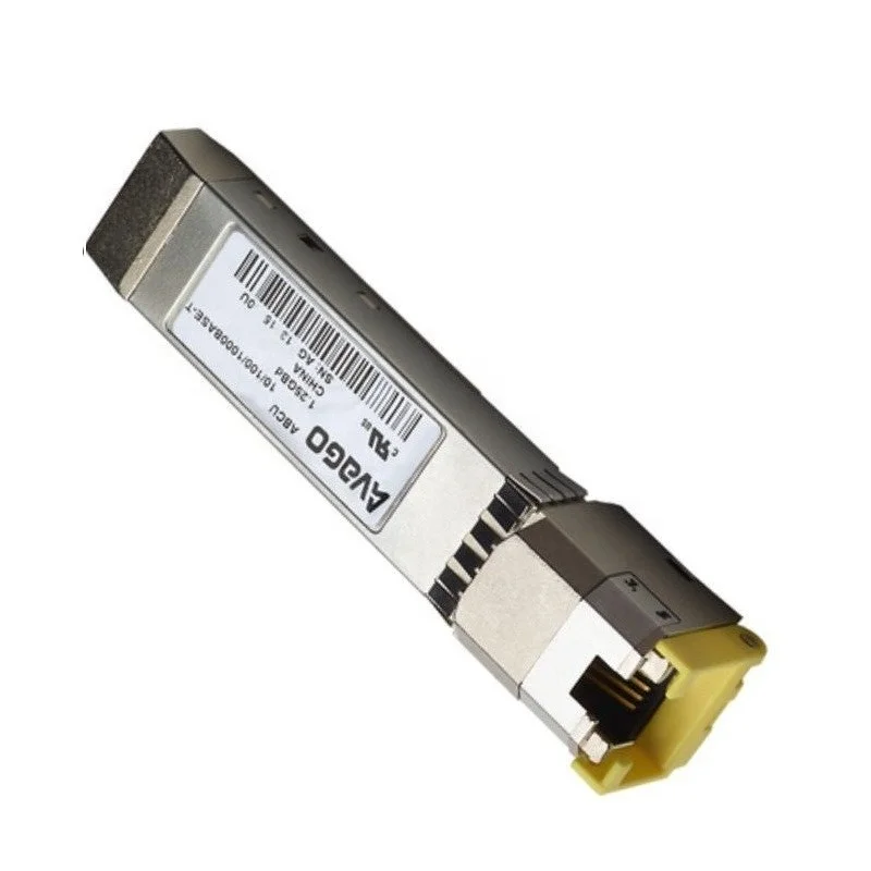 AVAGO ABCU-5730ARZ ,10/100/1000BASE-T 1.25 GBd SFP Electrical Transceiver over Category 5 Cable, RJ-45 Copper