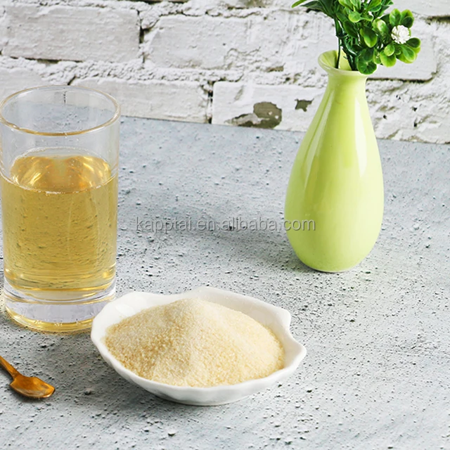 Edible food additive gelatin granules for candy stabilizers for ice cream