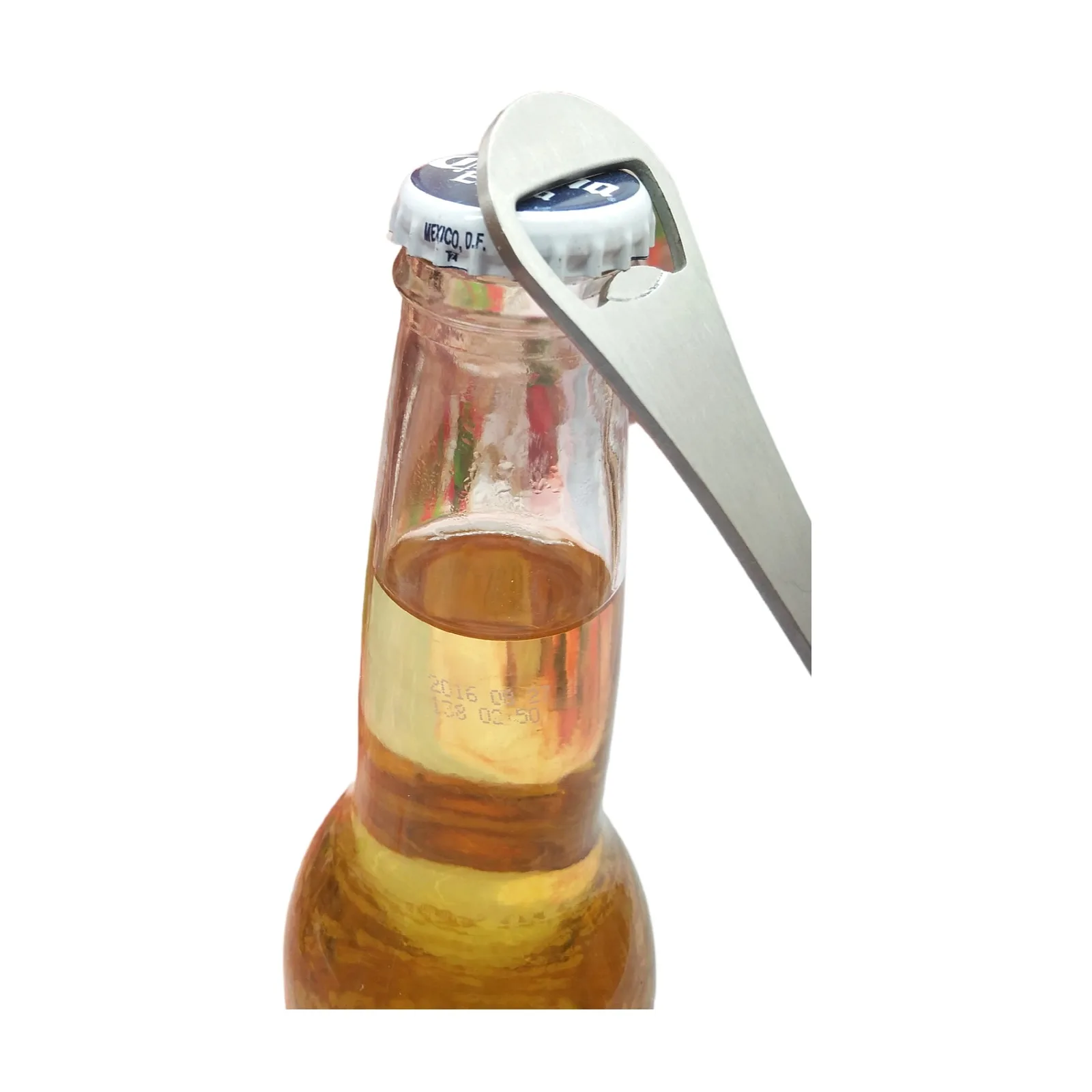 multifunctional patented beer spoon in stock for instant shipping 3-in-1 function spoon fork bottle opener
