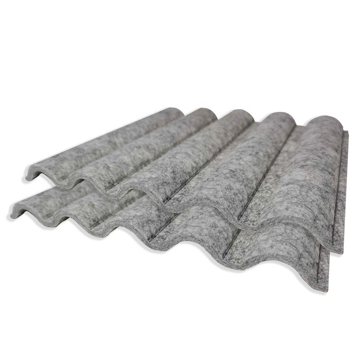 Grey High Density Polyester 3D Acoustic Diffuser Wall Panel