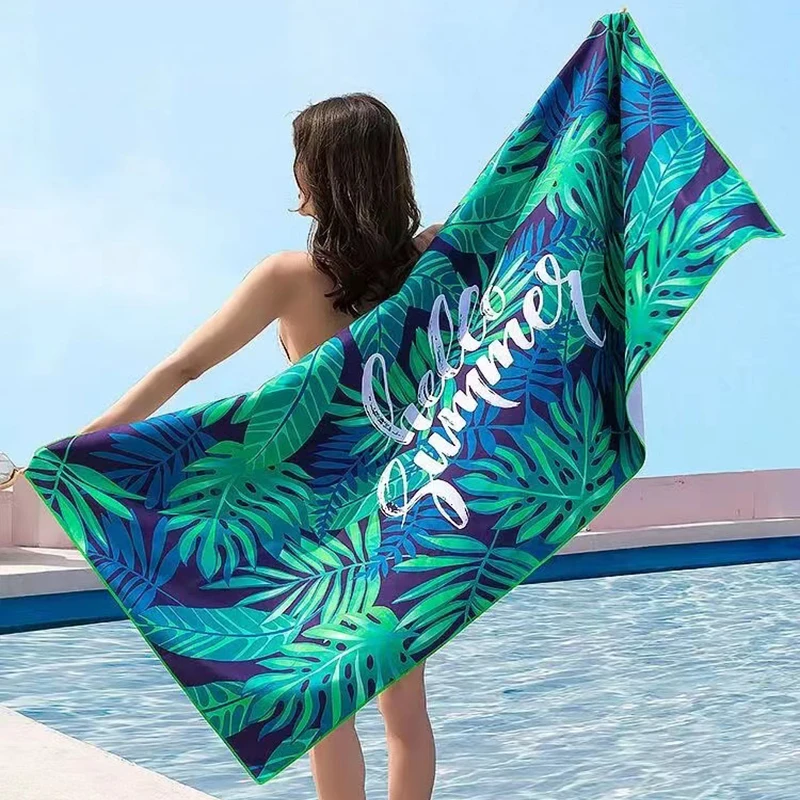 Hot Sales Oversized Large Summer Quick Dry Microfiber Sand Free  Mandala Beach Towel