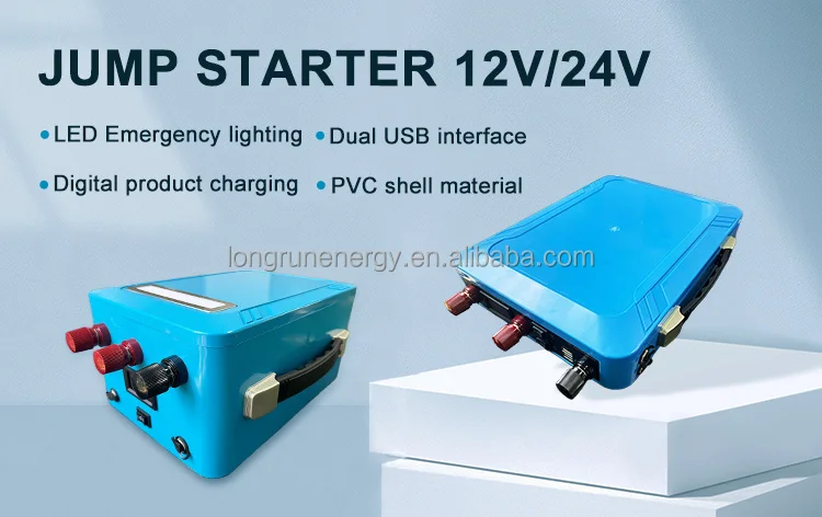 Voltup 12v Battery Car Start Battery Jump Starter Car 12/24v Jump Starter