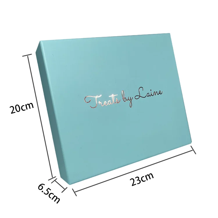 Reliable Rectangular Chocolate Candy Dessert Paper Packaging Box with Separators
