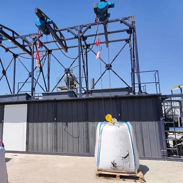 Bitumen Melting Plant 4-8TPH Bitumen Bag Decanter