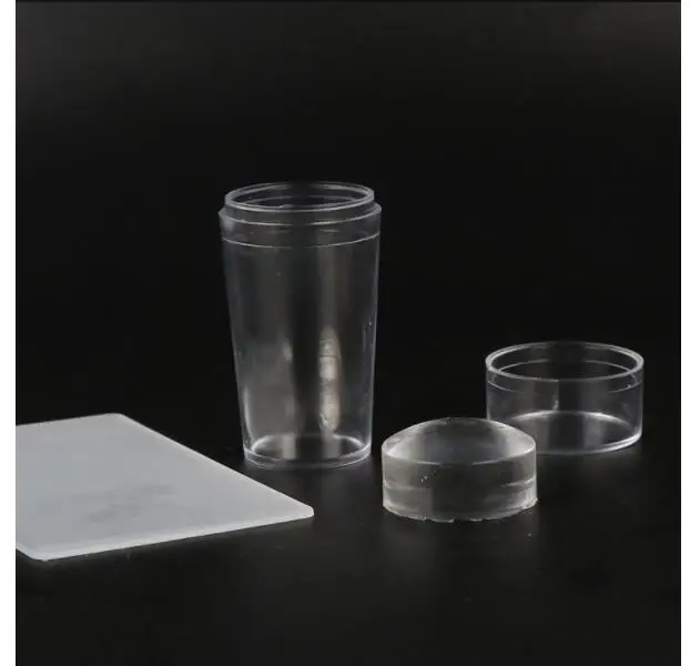 Silicone Color French Nail Art Stamping French Manicure Stamp Nail Stamper Silicone Nail Art Stamper