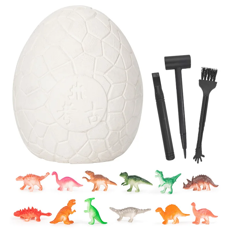 jiamile manufacturers large eggs children dig gems archaeological dinosaur fossils blind box stall toys wholesale