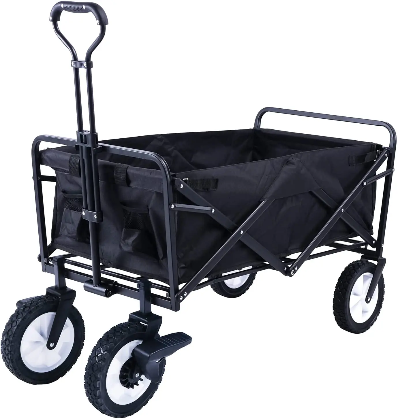 wagon heavy duty garden cart outdoor camping cart beach wagon cart