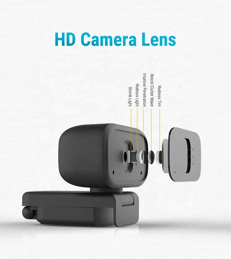
New Product 180 Degrees 4k webcam am with camera usb Webcam pc 